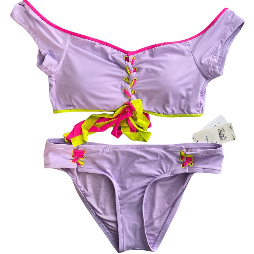 BCBG Generation Lavender colored Bikini